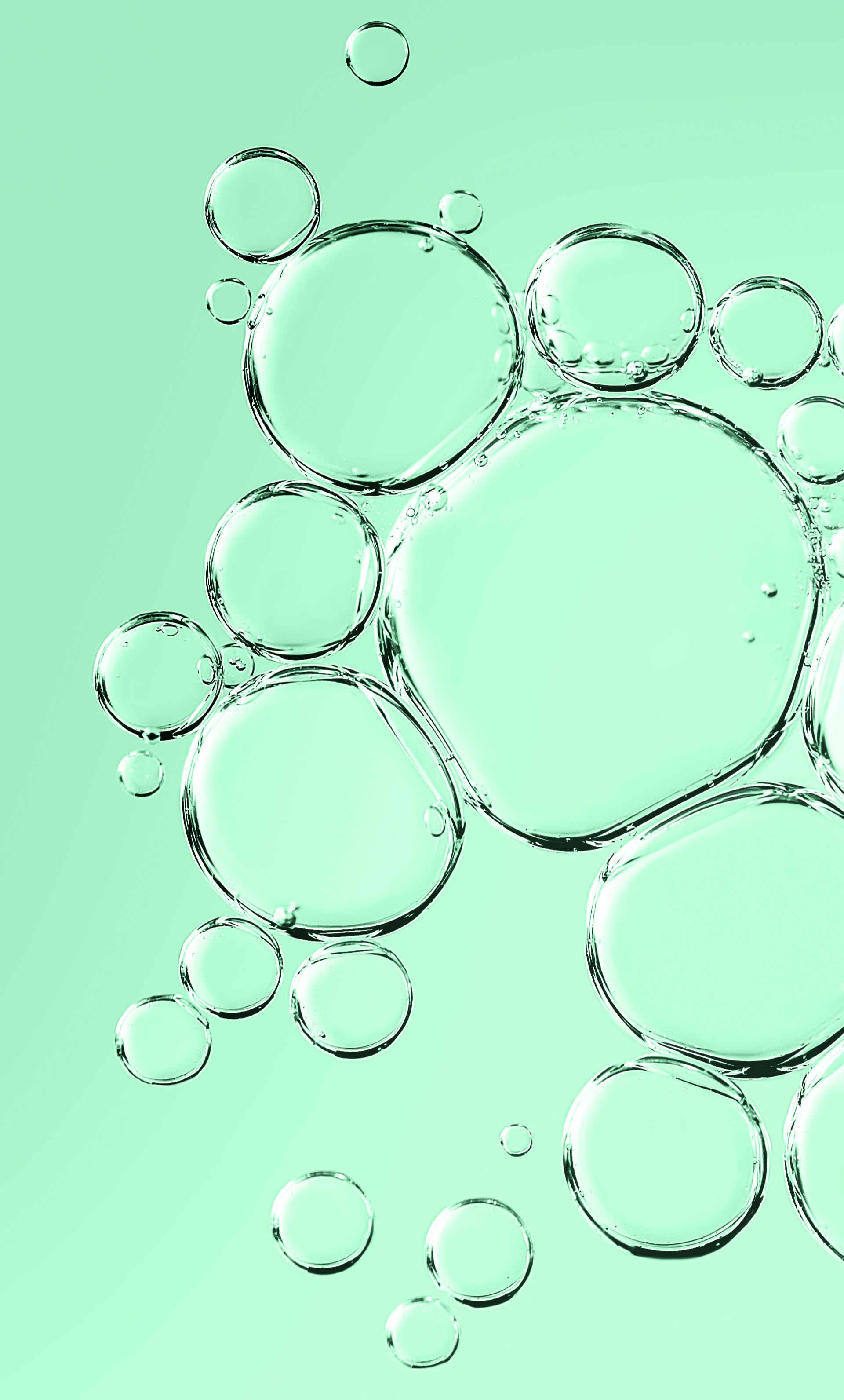 Purifying gel mask texture